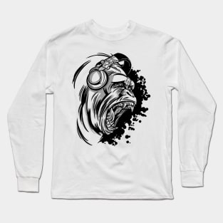 DJ GORILLA Long Sleeve T-Shirt